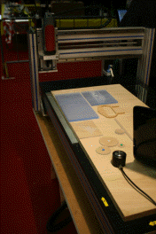 Machine en exposition 